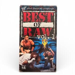 WWF Best Of Raw Vol 1 (VHS, 1999) Stone Cold Mick Foley The Rock Undertaker WWE
